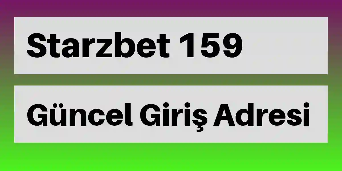 Starzbet güncel giriş https://starzbet.link/